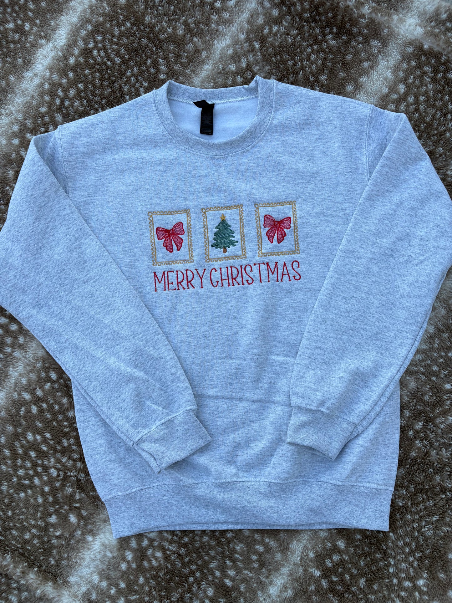 Christmas Bow Sweatshirt
