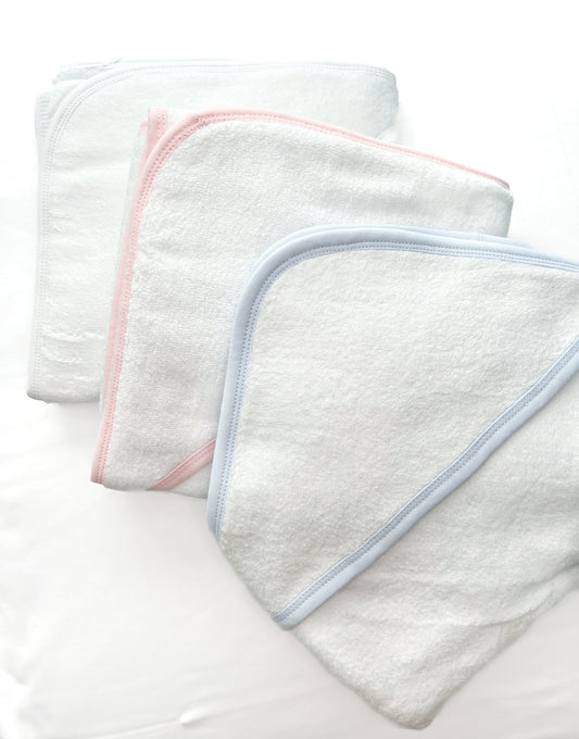 Personalized and monogrammed baby towels. 