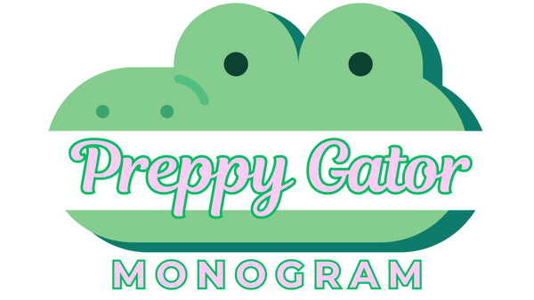 Preppy Gator Monogram